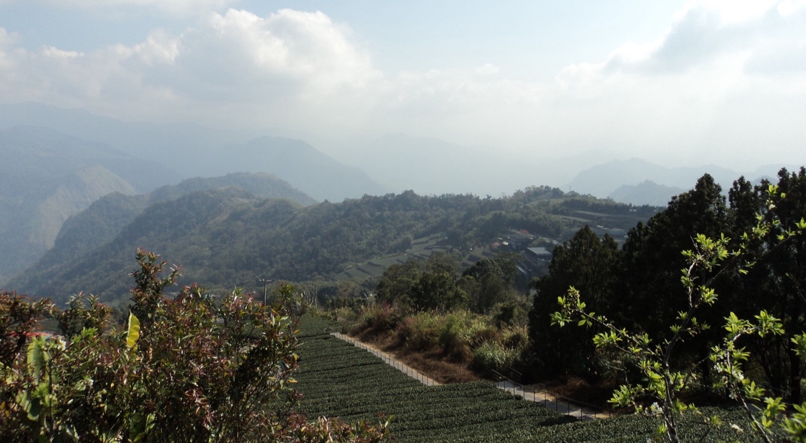 View from the Eryanping trail