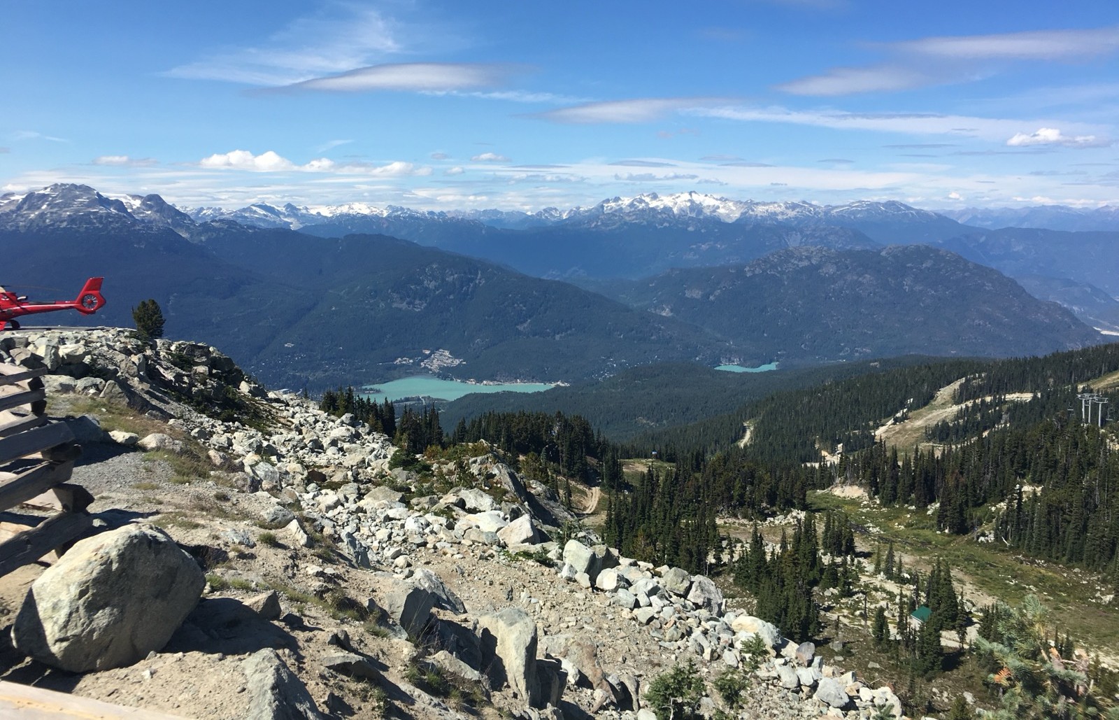 View from the Half Note trail