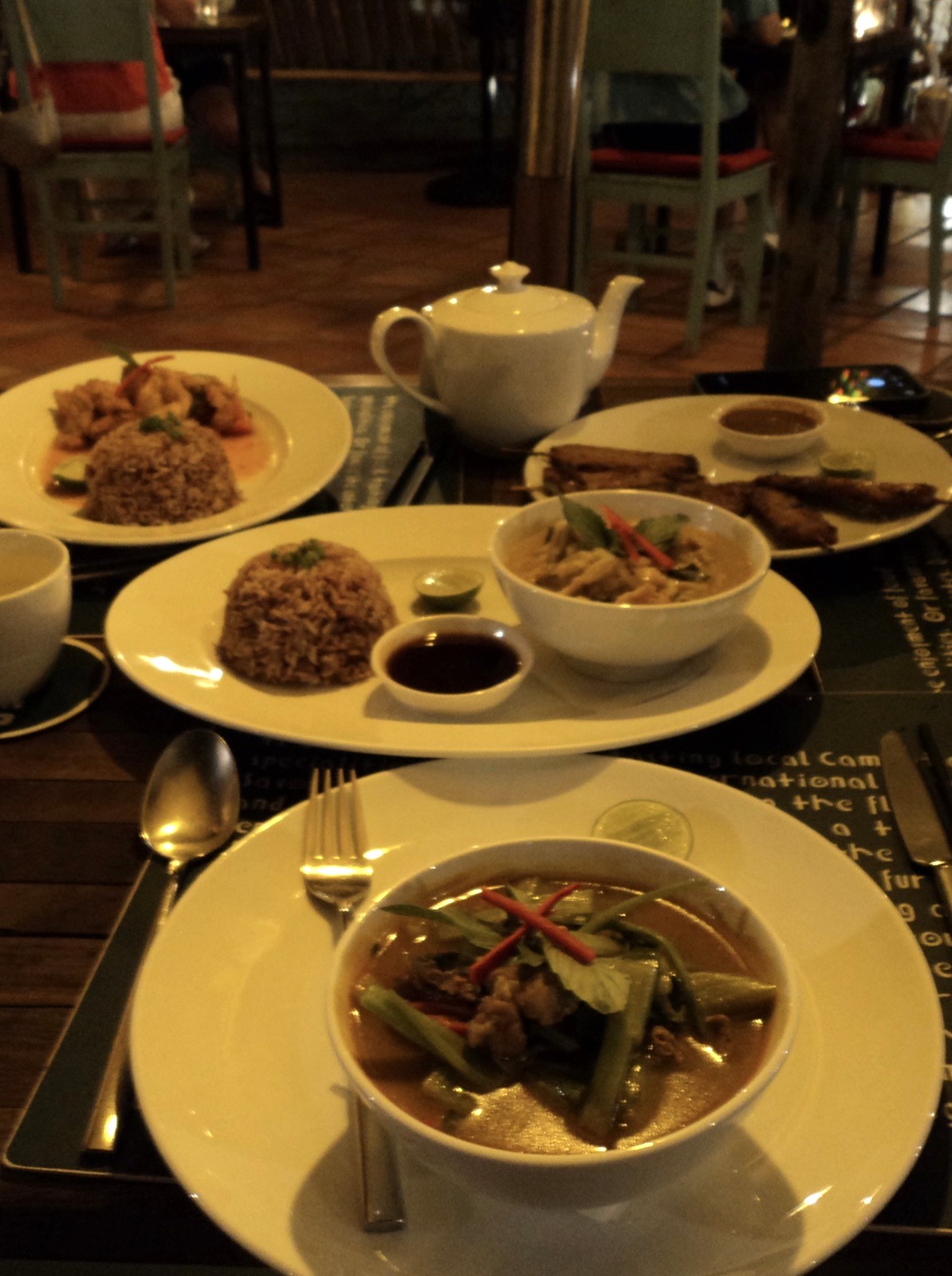 Assortment of Cambodian Foods