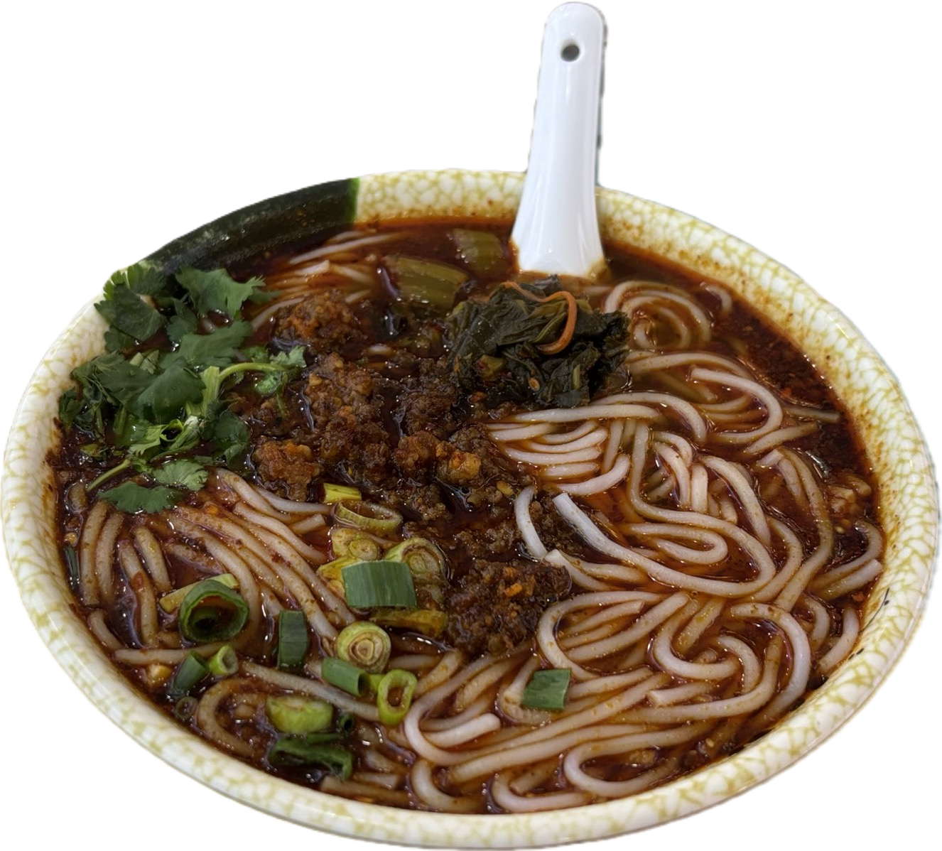 Spicy and sour noodles in Yunnan